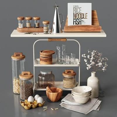 现代厨具调味料